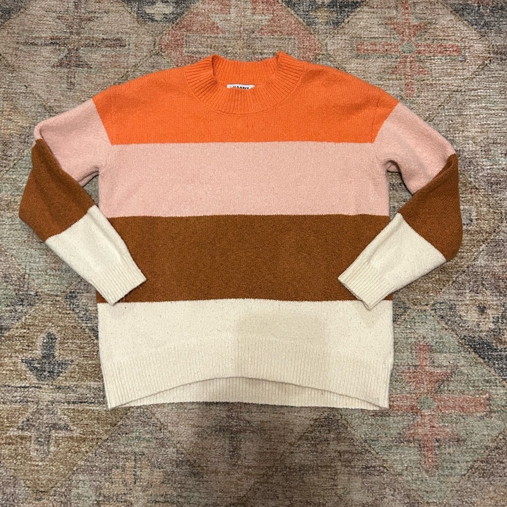 Old Navy Color Block Sweater